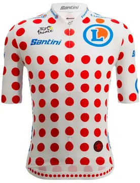 Maillot à Manches Courtes Tour De France Official Polka Dot 2025