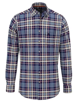 Chemise à Manches Longues 14118150 Navy S