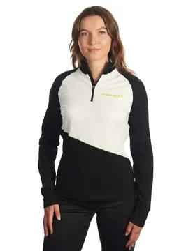 T-shirt à Manches Longues Avec Demi-zip Sprint 2.0 Black 38