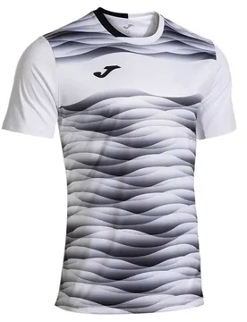 T-shirt à Manches Courtes Tiger Vii White / Black XL