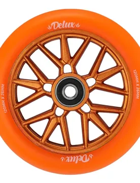 Roues De Patins 120mm Delux Orange / Orange 120 mm unisex