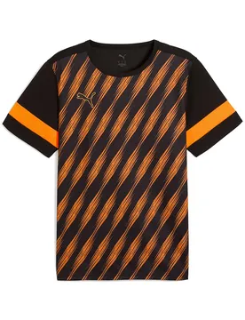 T-shirt à Manches Courtes Attacanto Graphic Black / Heat Fire L