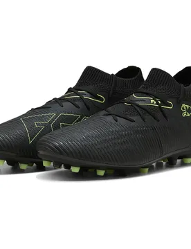 Chaussures De Football Future 8 Match Mg Black / Fizzy Light / Green Terrain EU 44