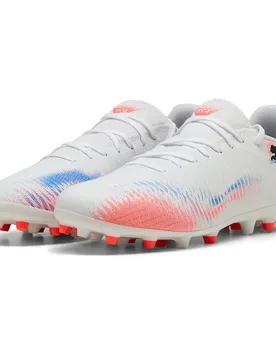 Chaussures De Football Future 8 Play Mg White / Black / Glowing Red EU 46 1/2