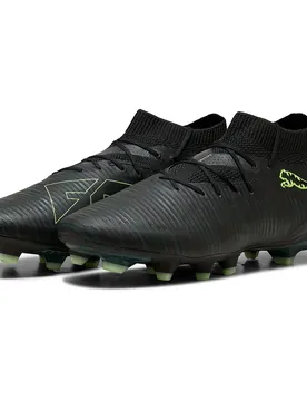 Chaussures De Football Future 8 Pro Fg/ag Black / Fizzy Light / Green Terrain EU 42 1/2