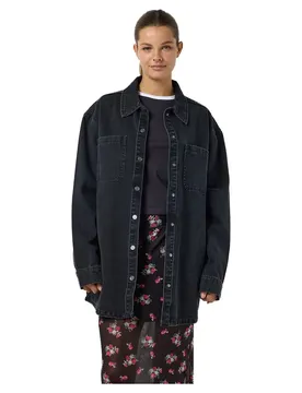 Chemise Surchemise Alva Az387bl Black Denim S