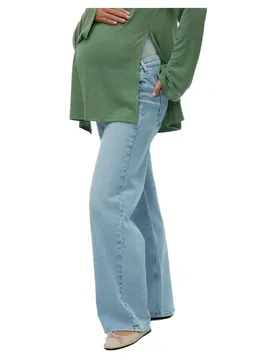 Jeans Tessa Wide Leg Fit Ra339 Maternity Light Blue Denim 28