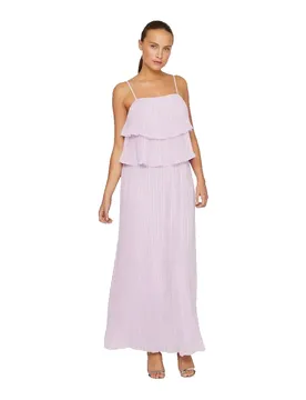 Robe Sans Manches Chiffan Pleat Winsome Orchid 42