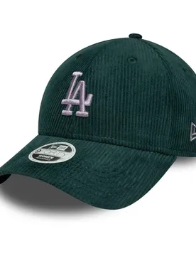 Cappellino Con Visiera Cord 9forty Los Angeles Dodgers Dark Green One Size