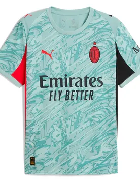 T-shirt à Manches Courtes Gardien De But Ac Milan 25/26 Replica Modern Mint / For All Time Red L