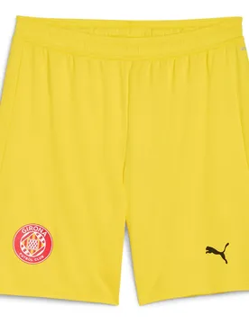 Short Girona Fc 25/26 Replica Pelé Yellow / Black M