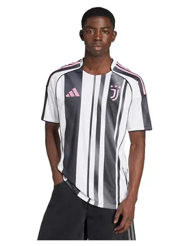 T-shirt à Manches Courtes Domicile Juventus 25/26 White / Black L
