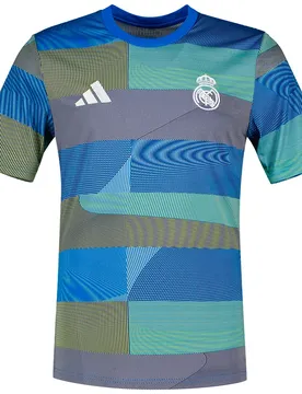 T-shirt à Manches Courtes Avant-match Real Madrid 25/26 Bluebird 2XL