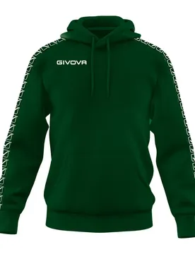 Sweat à Capuche Terry Band Forest Green XS ,Femme