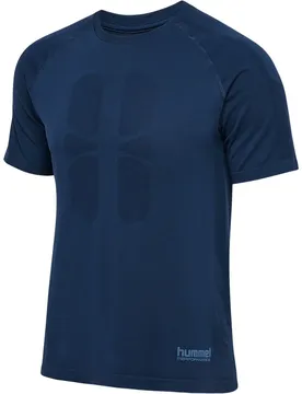 T-shirt à Manches Courtes Hiit Seamless Dress Blues XL