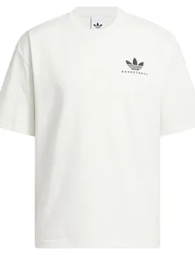 T-shirt à Manches Courtes Worldwide Hoops Gfx Cloud White M ,Femme