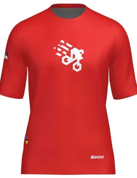 T-shirt à Manches Courtes Uci Mtb World Championships 2025