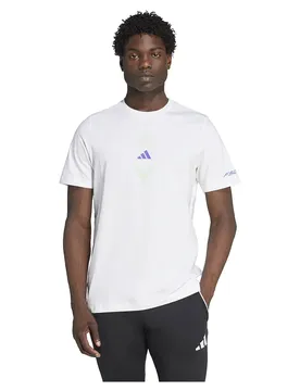 T-shirt à Manches Courtes F50 Graphic White S