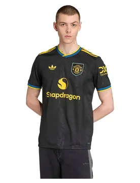 T-shirt à Manches Courtes Third Manchester United 25/26 Black L