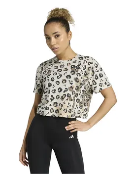 T-shirt à Manches Courtes Workout Essentials Print Wonder Alumina / Print XS