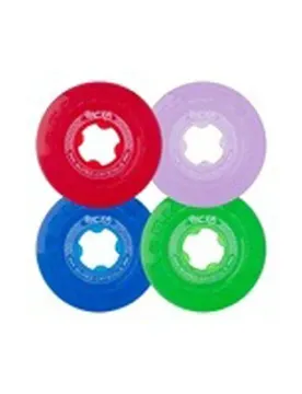 Roues De Skateboard Super Crystals Transparent Purple/Green/Blue/Red 54 mm/95A unisex