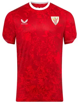 T-shirt à Manches Courtes Avant-match Athletic Club 25/26 Racing Red / Brilliant White XL