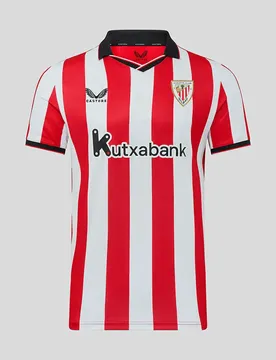 T-shirt à Manches Courtes Domicile Athletic Club 25/26 Replica Racing Red / Brilliant White S