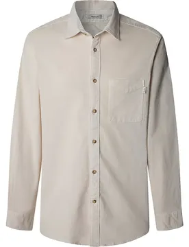 Chemise à Manches Longues Clayton Ivory White XL