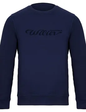 Wilier Felpa Big Logo Navy