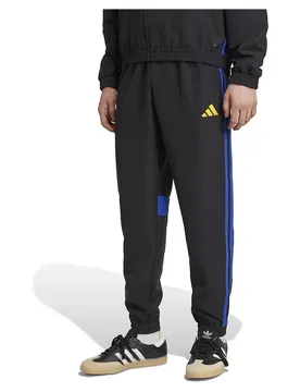 Pantalon De Survêtement Tiro 25 Essentials Woven Black / Semi Lucid Blue / Crew Yellow L Homme