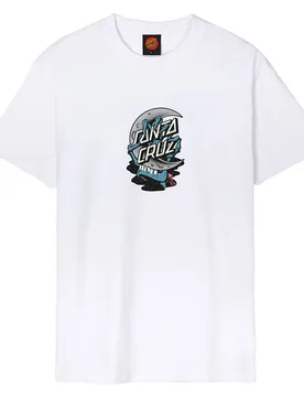 T-shirt à Manches Courtes Crescent Bone Hand White XL Homme