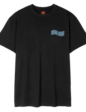 T-shirt à Manches Courtes Tiki Hand Strip Black S Homme
