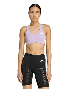 Soutien-gorge De Sport à Impact Moyen Adizero Run Powder Plum L