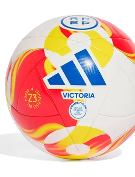 Ballon De Football Spain 25 Competition White / Red / Bright Yellow 5 unisex