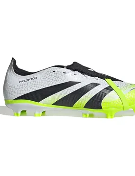 Chaussures De Football Predator League Fold-over Tongue Fg/mg Ftwr White / Core Black / Lucid Lemon EU 42 2/3