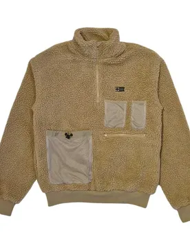 Polaire Demi-zip Frost Sherpa Natural XL