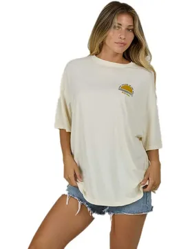 T-shirt à Manches Courtes Palm Set Cover-up Off White L-XL