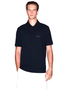 Exchange Polo à Manches Courtes Xm001286_af10366 Deep Navy XL