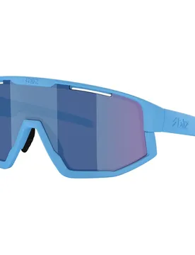 Lunettes De Soleil Fusion Small Matt Blue Grey w Blue Mirror/CAT3 Homme