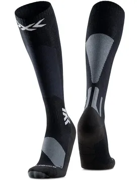 Chaussettes Longues Ski Discover Merino X Black / Grey EU 45-47 Homme