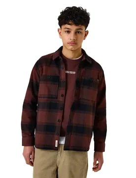 Chemise Surchemise J53430 Mahogany 8-9 Années Garçon