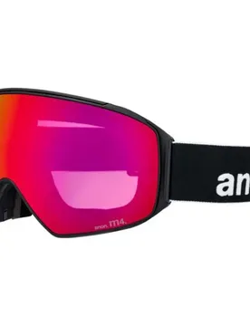 Masque De Ski M4 Toric+lens+mfi Mask Black Perceive Sunny Red/CAT3 Homme