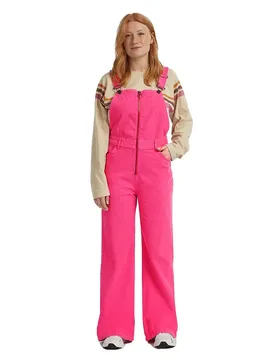 Tuta A Maniche Lunghe O´riginals Cord Dungaree Carmine Rose M