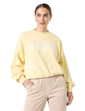 Garcia Felpa L50260 Mellow Yellow L