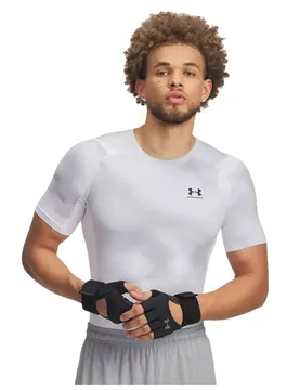 T-shirt à Manches Courtes Heatgear Armour Printed White / Black 2XL