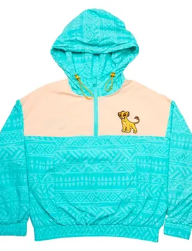 Veste Coupe-vent Le Roi Lion Disney Pink / Blue S unisex