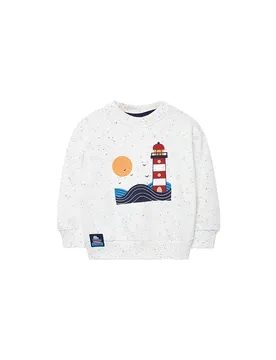 Boboli Felpa Fleece Chemical White 6 Anni