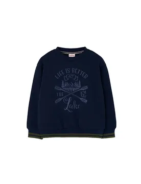 Boboli Felpa Fleece Marine 12 Anni