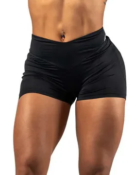 Leggings Courts V-shaping Belt Strong Beauty 428 Black XS