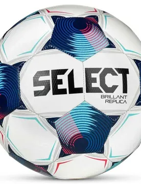 Ballon De Football Brillant Replica V25 White / Blue 4 unisex